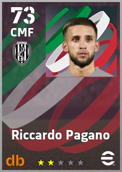 Riccardo Pagano — CMF, OVR 73, MAX 73