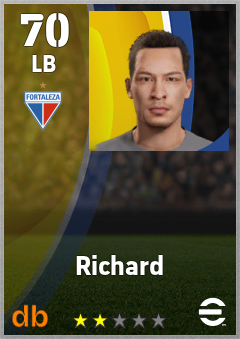 Richard — LB, OVR 70, MAX 70