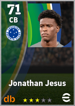 Jonathan Jesus eFootball player card