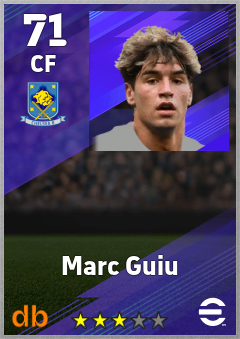 Marc Guiu eFootball player card