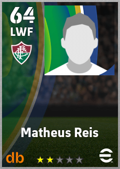 Matheus Reis — LWF, OVR 64, MAX 64