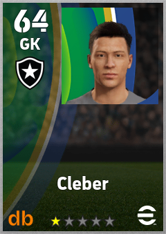 Cleber — GK, OVR 64, MAX 64