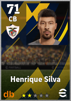 Henrique Silva — CB, OVR 71, MAX 71