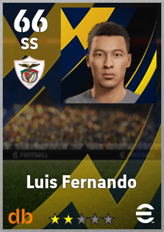 Luis Fernando — SS, OVR 66, MAX 66