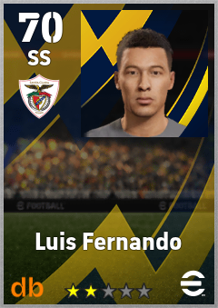 Luis Fernando — SS, OVR 70, MAX 70