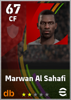 Marwan Al Sahafi eFootball player card