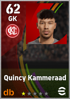 Quincy Kammeraad eFootball player card