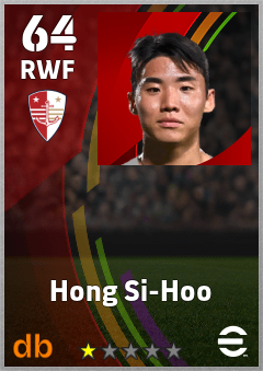 Hong Si-Hoo — RWF, OVR 64, MAX 64
