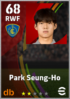 Park Seung-Ho — RWF, OVR 68, MAX 68