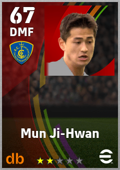 Mun Ji-Hwan — DMF, OVR 67, MAX 67
