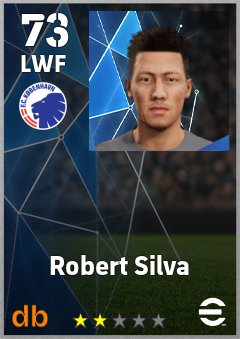 Robert Silva — LWF, OVR 73, MAX 73