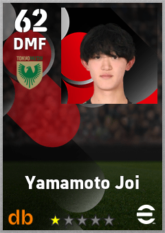 Yamamoto Joi — DMF, OVR 62, MAX 62