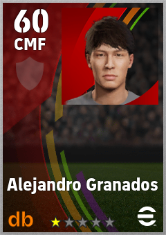 Alejandro Granados eFootball player card