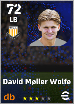 David Møller Wolfe eFootball player card