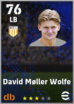 David Møller Wolfe eFootball player card