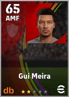 Gui Meira eFootball player card