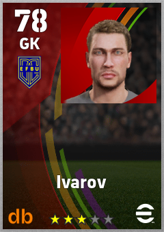 Ivarov eFootball player card