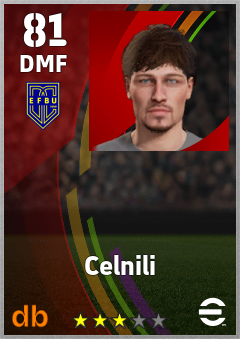 Celnili — DMF, OVR 81, MAX 81