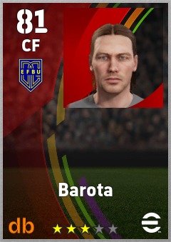 Barota eFootball player card