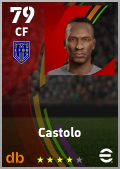 Castolo eFootball player card