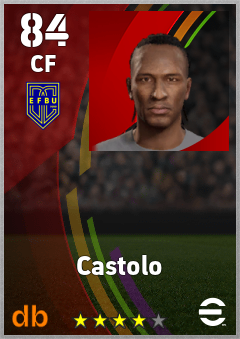 Castolo — CF, OVR 84, MAX 84