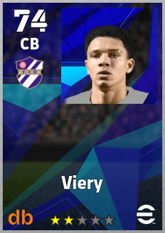 Viery — CB, OVR 74, MAX 74