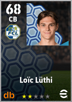 Loïc Lüthi eFootball player card
