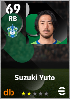 Suzuki Yuto eFootball player card