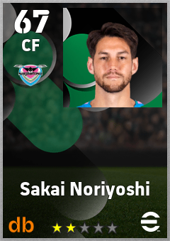 Sakai Noriyoshi eFootball player card