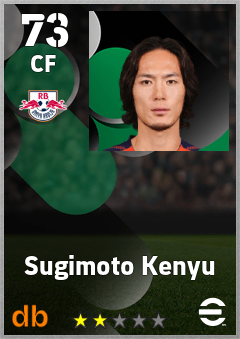 Sugimoto Kenyu — CF, OVR 73, MAX 73