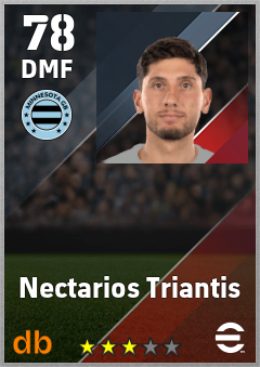 Nectarios Triantis eFootball player card