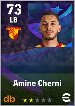 Amine Cherni — LB, OVR 73, MAX 73