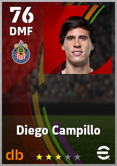 Diego Campillo eFootball player card