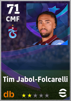 Tim Jabol-Folcarelli eFootball player card