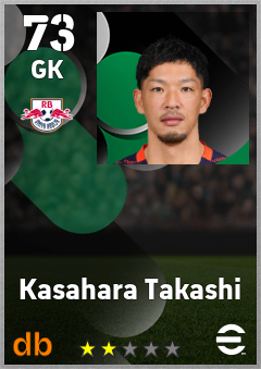 Kasahara Takashi — GK, OVR 73, MAX 73