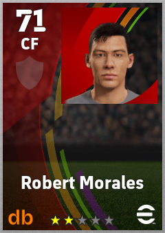 Robert Morales eFootball player card