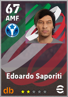 Edoardo Saporiti — AMF, OVR 67, MAX 67