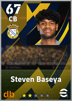 Steven Baseya — CB, OVR 67, MAX 67