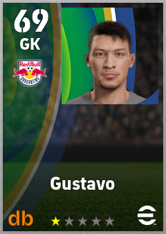 Gustavo — GK, OVR 69, MAX 69