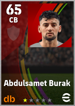 Abdulsamet Burak eFootball player card