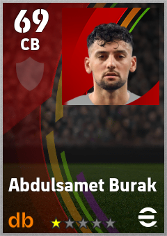 Abdulsamet Burak eFootball player card