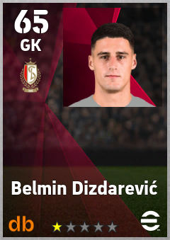 Belmin Dizdarević — GK, OVR 65, MAX 65