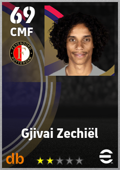 Gjivai Zechiël eFootball player card