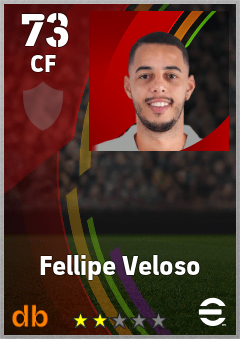 Fellipe Veloso — CF, OVR 73, MAX 73