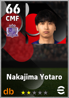 Nakajima Yotaro eFootball player card