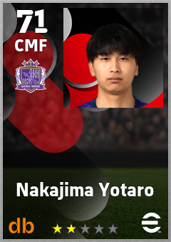 Nakajima Yotaro — CMF, OVR 71, MAX 71
