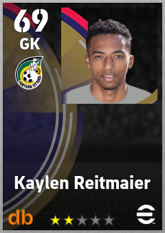Kaylen Reitmaier — GK, OVR 69, MAX 69