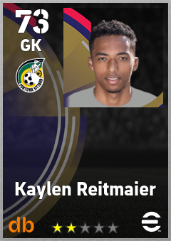 Kaylen Reitmaier — GK, OVR 73, MAX 73