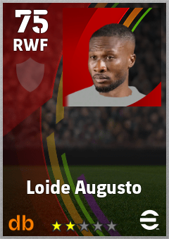 Loide Augusto — RWF, OVR 75, MAX 75