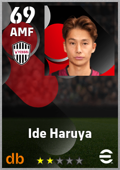 Ide Haruya eFootball player card